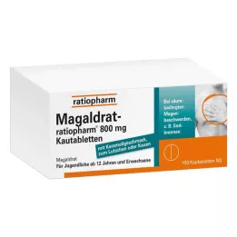 MAGALDRAT-ratiopharm 800 mg comprimidos, 100 unid