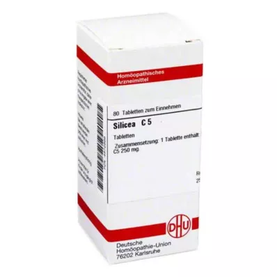 SILICEA C 5 Comprimidos, 80 Cápsulas