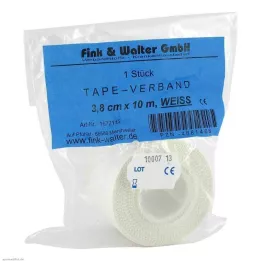 TAPE-Ligadura 3,8 cmx10 m branca, 1 pc