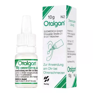 OTALGAN Gotas auriculares, 10 g OTALGAN Gotas auriculares, 10 g
