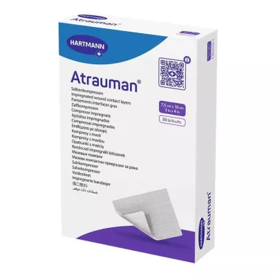 ATRAUMAN Compressas esterilizadas de 7,5x10 cm, 50 unidades ATRAUMAN Compressas esterilizadas de 7,5x10 cm, 50 unidades