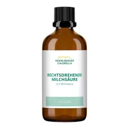 RECHTSDREHENDE Ácido lático, 100 ml