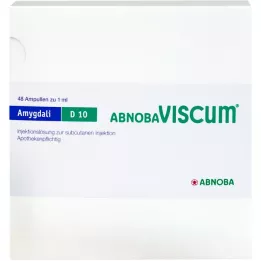 ABNOBAVISCUM Amigdalina D 10 ampolas, 48 unid