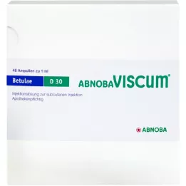 ABNOBAVISCUM Betulae D 30 ampolas, 48 pcs