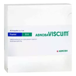 ABNOBAVISCUM Fraxini D 6 ampolas, 48 pcs