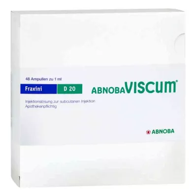 ABNOBAVISCUM Fraxini D 20 ampolas, 48 pcs