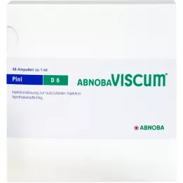 ABNOBAVISCUM Pini D 6 ampolas, 48 pcs