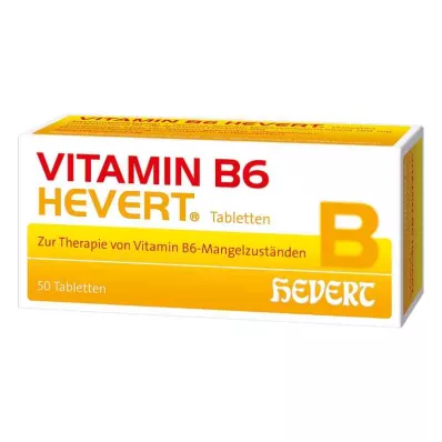 VITAMIN B6 HEVERT Comprimidos, 50 unid VITAMIN B6 HEVERT Comprimidos, 50 unid