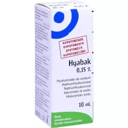 HYABAK Colírio para os olhos, 10 ml