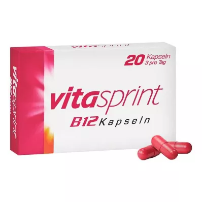 VITASPRINT Cápsulas de B12, 20 unidades VITASPRINT Cápsulas de B12, 20 unidades