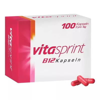 VITASPRINT Cápsulas de B12, 100 unidades