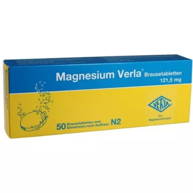 MAGNESIUM VERLA Comprimidos efervescentes, 50 unidades