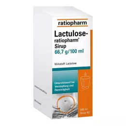 LACTULOSE-xarope ratiopharm, 500 ml