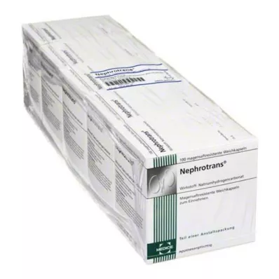 NEPHROTRANS cápsulas com revestimento entérico, 5X100 pcs