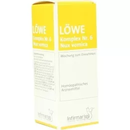 LÖWE KOMPLEX N.º 6 Nux Vomic gotas, 100 ml