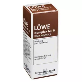 LÖWE KOMPLEX N.º 6 Nux Vomic gotas, 100 ml