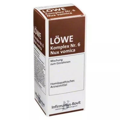 LÖWE KOMPLEX N.º 6 Nux Vomic gotas, 100 ml LÖWE KOMPLEX N.º 6 Nux Vomic gotas, 100 ml