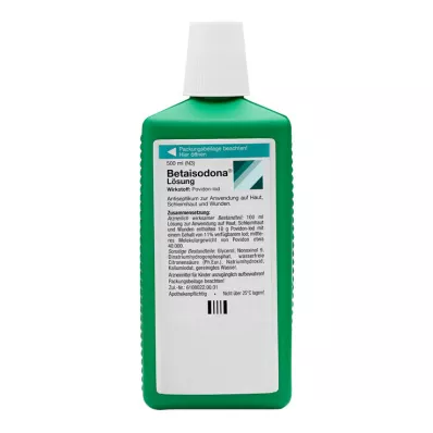 BETAISODONA Solução, 500 ml BETAISODONA Solução, 500 ml