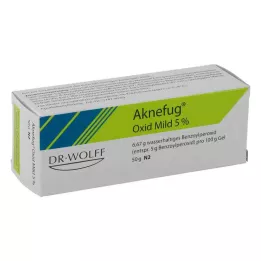 AKNEFUG Gel de óxido suave a 5%, 50 g