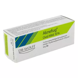 AKNEFUG Gel de óxido suave a 10%, 50 g
