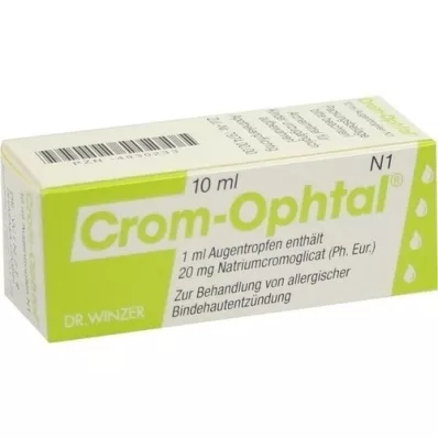 CROM-OPHTAL Colírio para os olhos, 10 ml