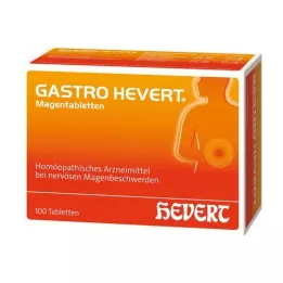 GASTRO-HEVERT Comprimidos para o estômago, 100 unid