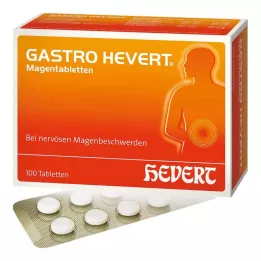 GASTRO-HEVERT Comprimidos para o estômago, 100 unid