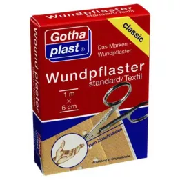GOTHAPLAST Gesso para feridas, corte de 1 cmx1 m, 1 peça