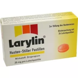 LARYLIN Pastilhas para a tosse, 24 unid