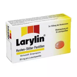 LARYLIN Pastilhas para a tosse, 24 unid