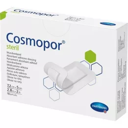 COSMOPOR Pensos esterilizados para feridas 5x7,2 cm, 10 pcs