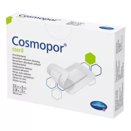 COSMOPOR Pensos esterilizados para feridas 5x7,2 cm, 10 pcs
