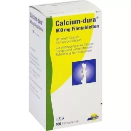 CALCIUM DURA Comprimidos revestidos por película, 100 unidades