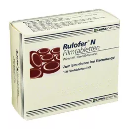 RULOFER T Comprimidos revestidos por película, 100 unidades