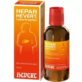 HEPAR HEVERT Gotas para o fígado, 50 ml