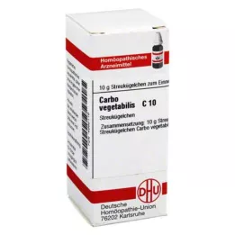 CARBO VEGETABILIS C 10 glóbulos, 10 g
