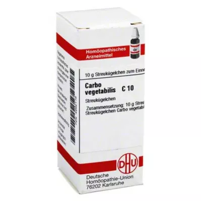 CARBO VEGETABILIS C 10 glóbulos, 10 g CARBO VEGETABILIS C 10 glóbulos, 10 g