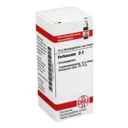 VERBASCUM D 3 glóbulos, 10 g