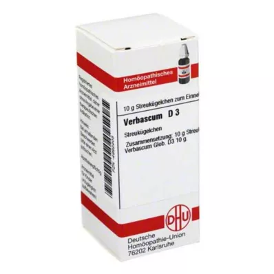 VERBASCUM D 3 glóbulos, 10 g VERBASCUM D 3 glóbulos, 10 g
