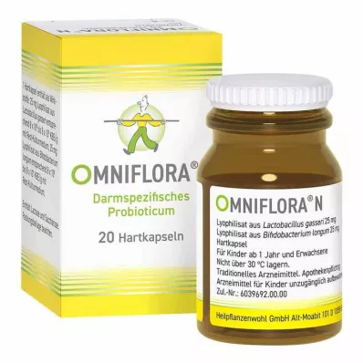 OMNIFLORA N Cápsulas duras, 20 unidades