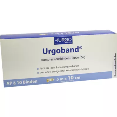 URGOBAND Ligadura elástica curta 10 cmx5 m, 10 pcs