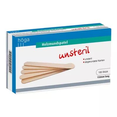 HOLZMUNDSPATEL 150 mm de comprimento, 100 peças HOLZMUNDSPATEL 150 mm de comprimento, 100 peças