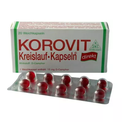 KOROVIT Cápsulas de circulação, 20 unidades KOROVIT Cápsulas de circulação, 20 unidades