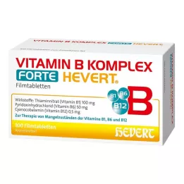 VITAMIN B KOMPLEX forte Hevert comprimidos, 100 unid