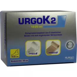URGOK2 Compr.syst.10cm circunferência do tornozelo 18-25cm, 1 unid