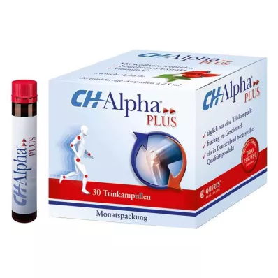 CH ALPHA Ampolas de bebida Plus, 30 unid