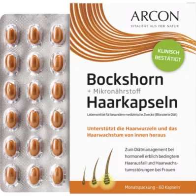 BOCKSHORN+Cápsulas capilares de micronutrientes Tisane plus, 60 unid