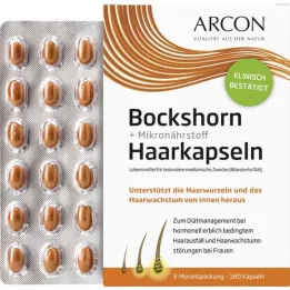 BOCKSHORN+Cápsulas capilares de micronutrientes Tisane plus, 180 unid