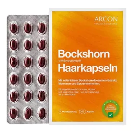 BOCKSHORN+Cápsulas capilares de micronutrientes Tisane plus, 180 unid