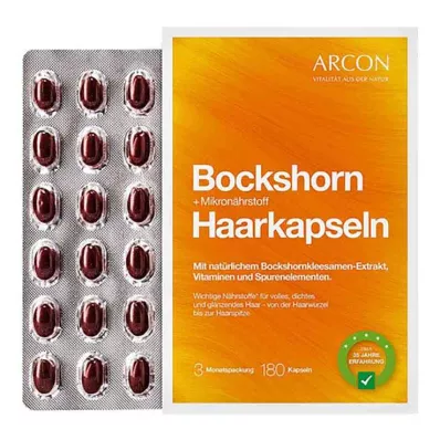 BOCKSHORN+Cápsulas capilares de micronutrientes Tisane plus, 180 unid BOCKSHORN+Cápsulas capilares de micronutrientes Tisane plus, 180 unid